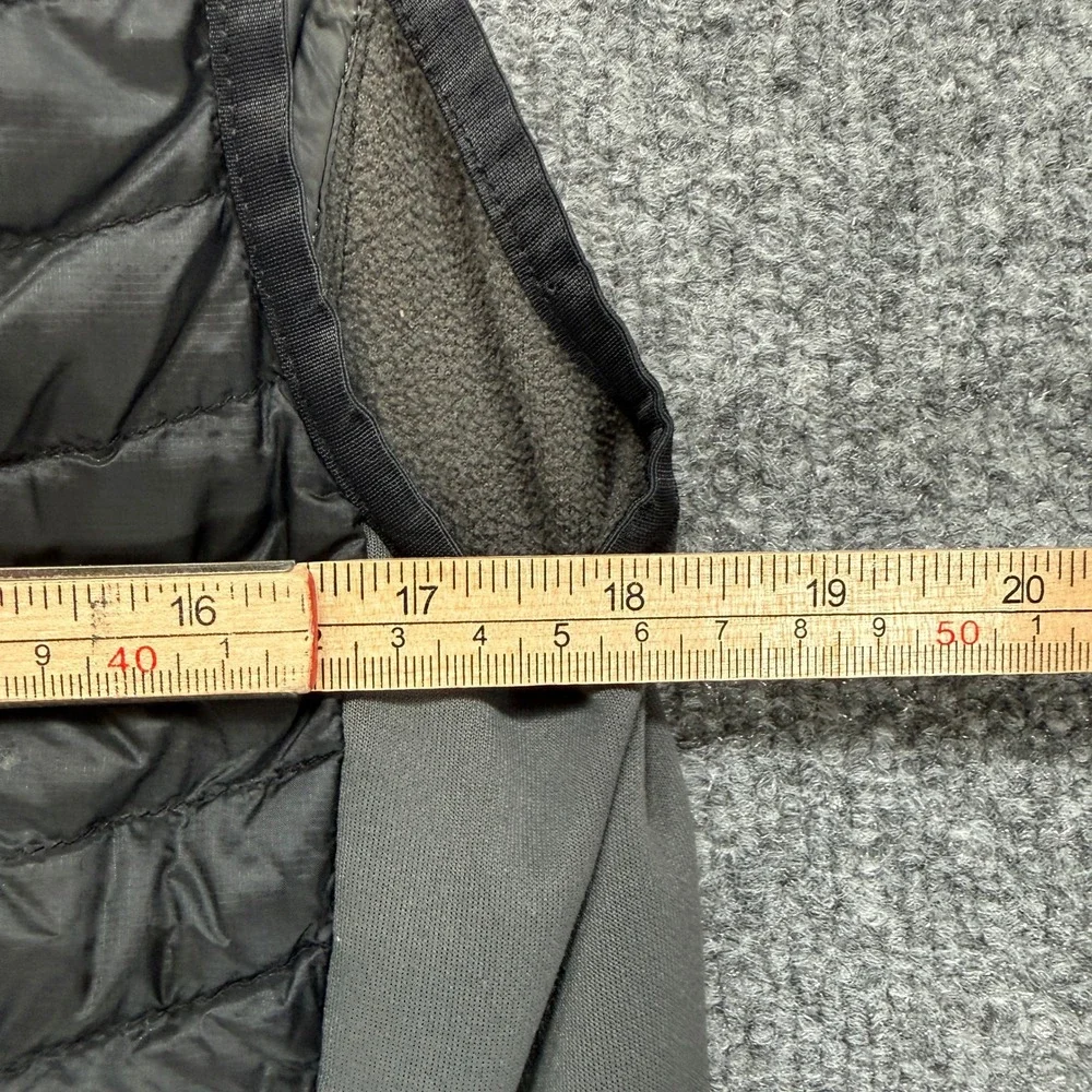 Eddie Bauer First Ascent Vest Mens Medium Black 800 Premium Goose Down‎ Puffer